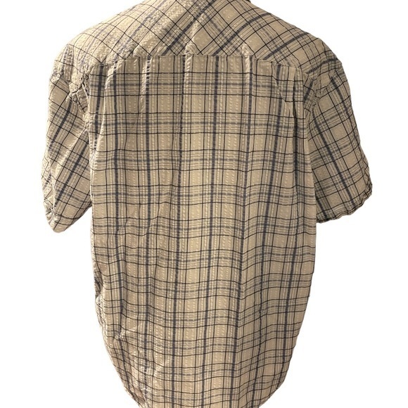 Zengzhi Jeans Casual Plaid Button Down Shirt XXL - Picture 2 of 5